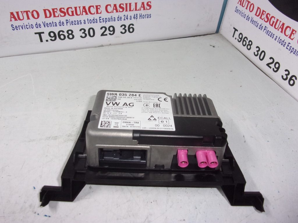 centralita control servicio online volkswagen t cross m6f 10 tsi ano 2021 1024x768 - Centralita control servicio online Volkswagen T-Cross m6f 5WA035284E