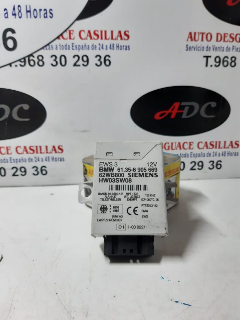 centralita inmovilizador bmw e46 serie 3 ano 1999 62wb800 768x1024 - Centralita inmovilizador BMW Serie 3 E 46 62WB800